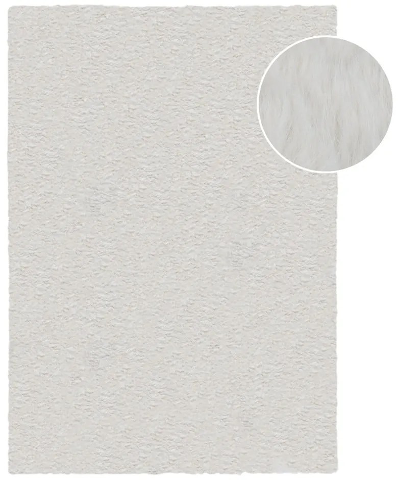 Biała syntetyczna skóra 160x230 cm Alpine Faux Fur – Flair Rugs