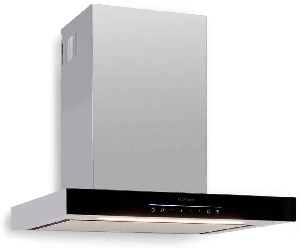 Klarstein Alinea 389.2 m³/h 60cm Okap Kominowy Srebrny