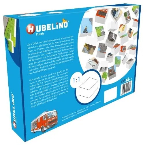 Puzzle dziecięce Hubelino Straż pożarna