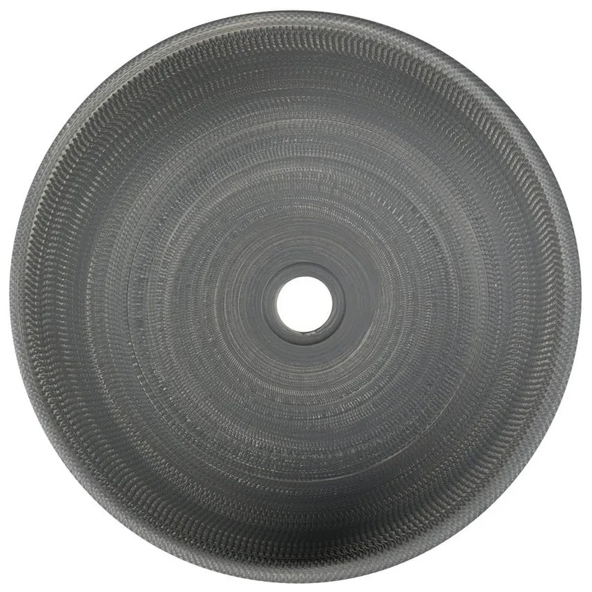 Szara ceramiczna okrągła umywalka ø 41 cm Priori – Sapho