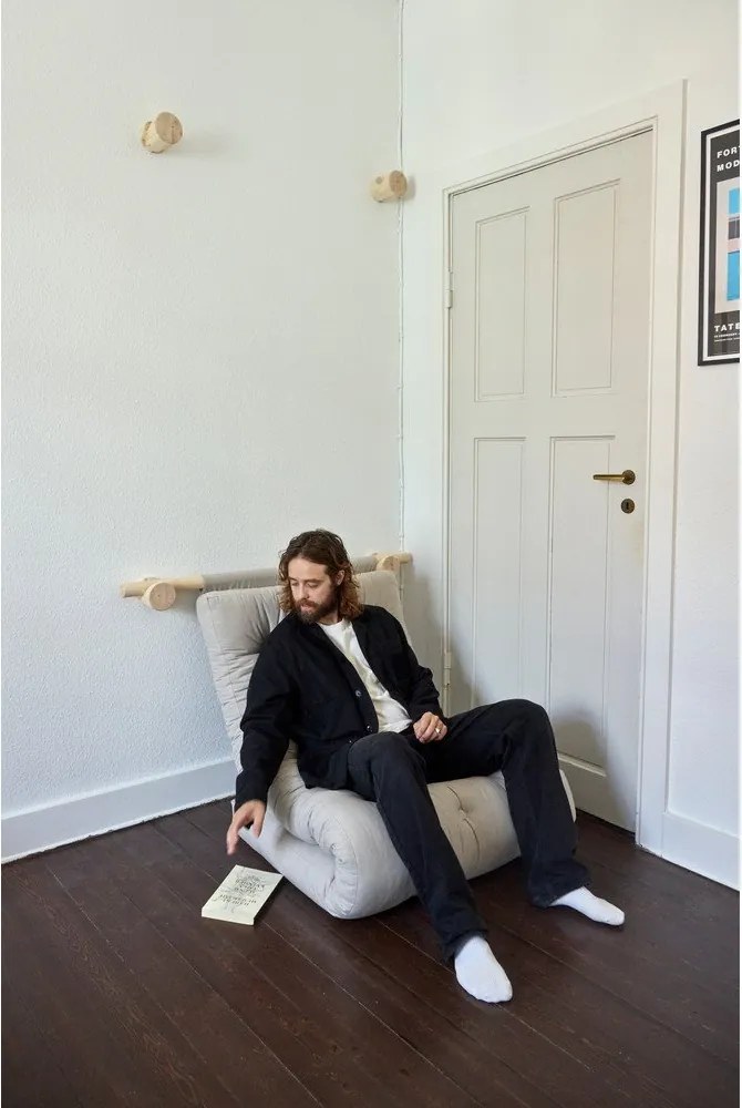 Brązowy fotel Hooked – Karup Design