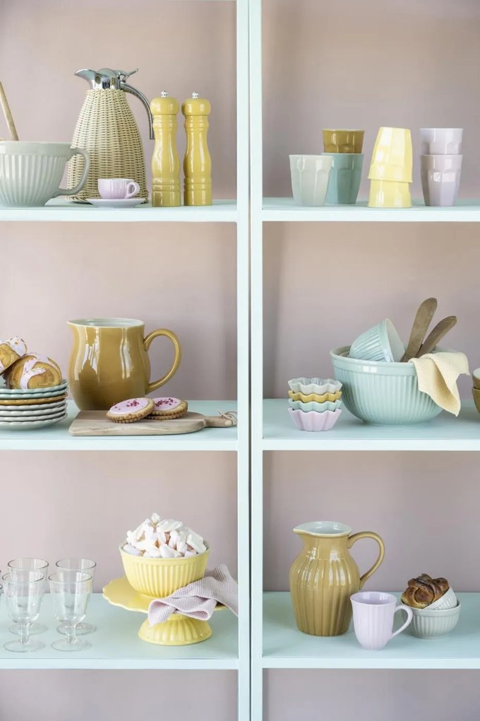 Żółte ceramiczne miski MYNTE LEMONADE, zestaw 3 szt.