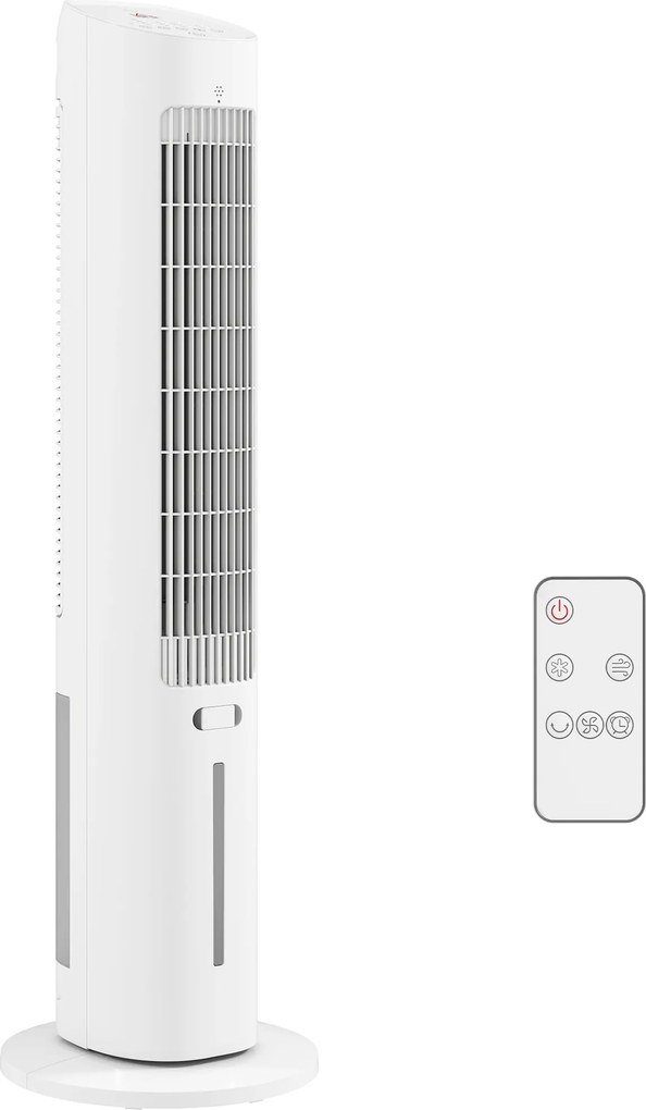 HOMCOM aircooler verdunstungskühler turmventilator | Aosom PL