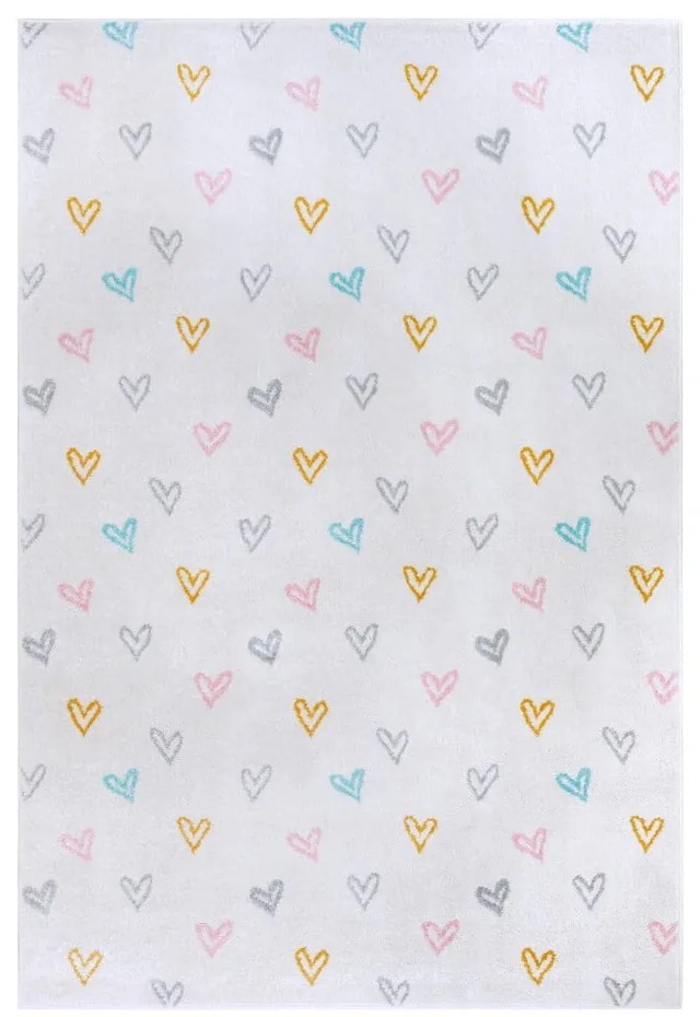 Biały dywan dziecięcy 120x170 cm Hearts – Hanse Home