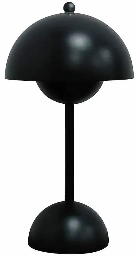 Czarrna lampa stołowa led W8-Z73