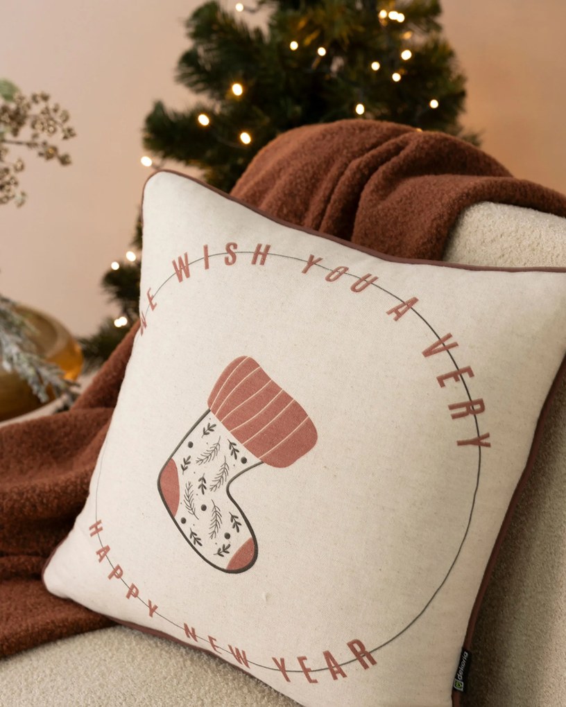 Poszewka na poduszkę Festive Stocking 43x43 cm