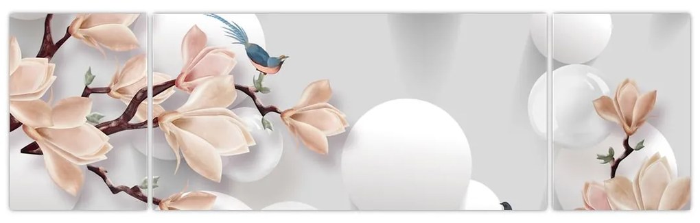 Obraz - Wiosna (170x50 cm)