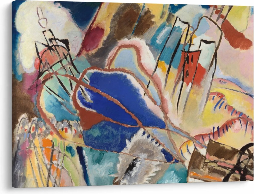 Obraz - Vasily Kandinsky, Improvisation No. 30 (Cannons), reprodukcje (70x50 cm)