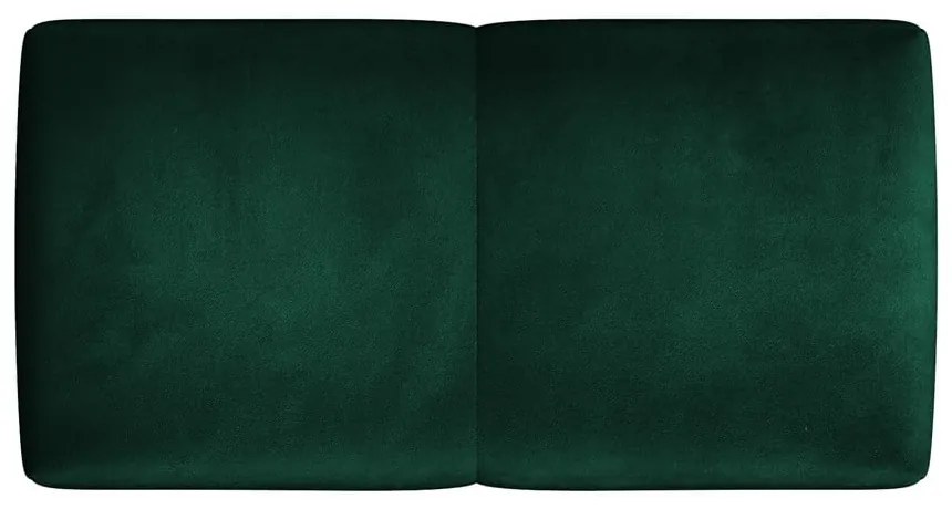 Zielone aksamitne oparcie do sofy modułowej Rome Velvet – Cosmopolitan Design