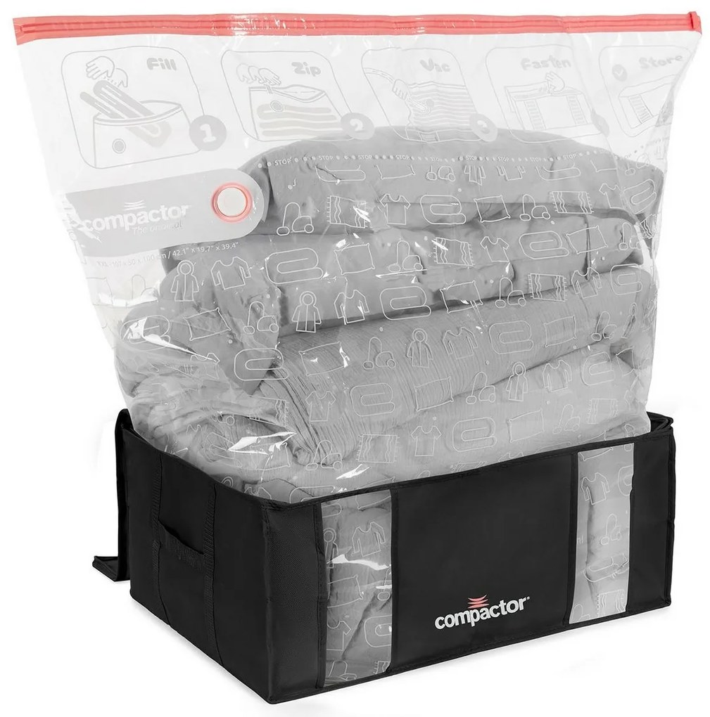 Compactor Próżniowy pojemnik z wkładem XXL, 50 x 65 x 27 cm, XXL