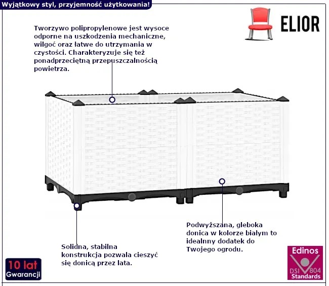 Donica ogrodowa D1-S20