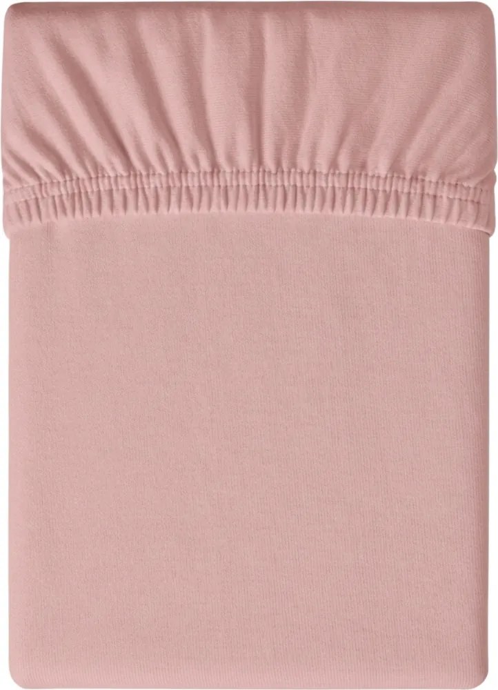 PrzytulneMieszkanie.pl Prześcieradło z mikrofibry MICROVELLE jasnoróżowe 90x200 cm