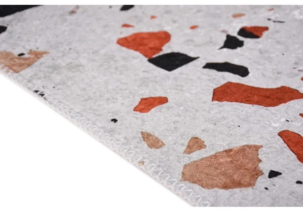 Pomarańczowo-kremowy chodnik odpowiedni do prania 80x200 cm Italian Stone – Vitaus