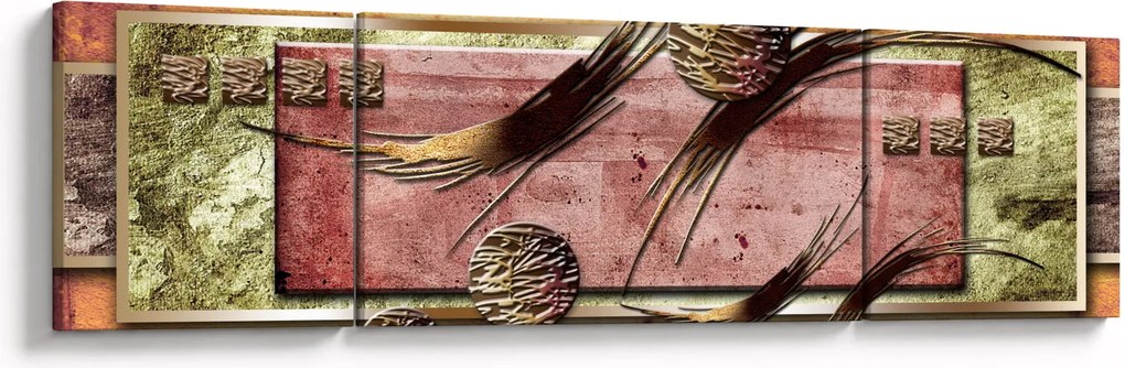 Abstrakcyjny obraz (170x50 cm)