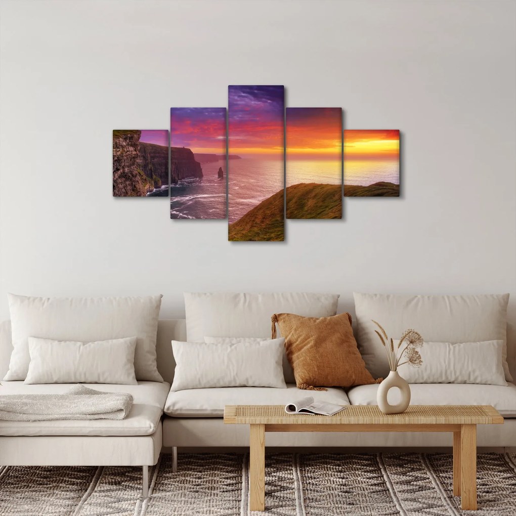 Obraz - Klify Moheru (125x70 cm)