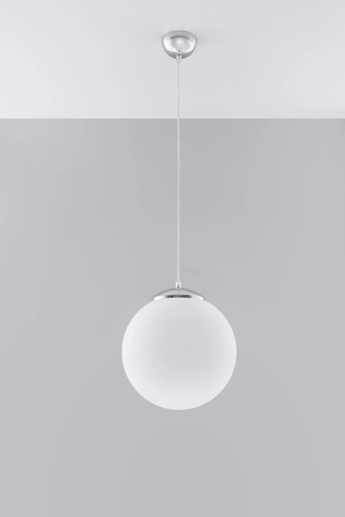 Szklana lampa wisząca LED 8X E823 C6-N26