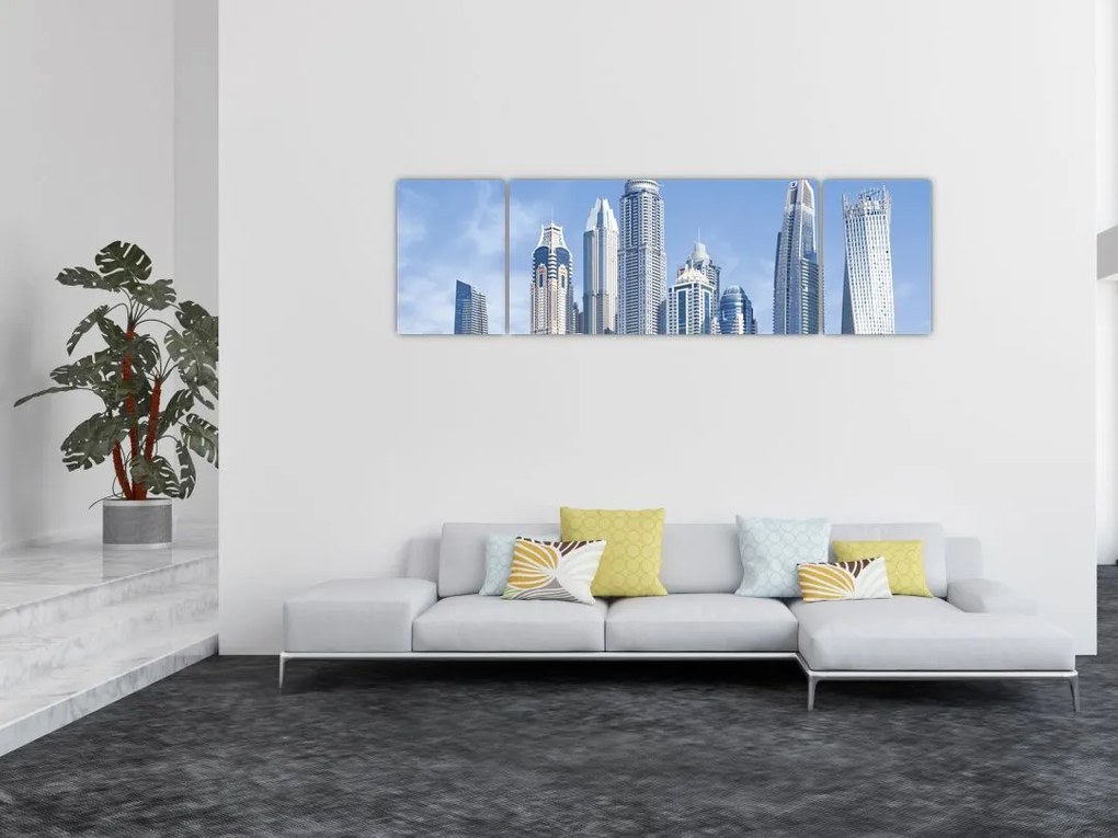 Obraz - Wieżowce (170x50 cm)