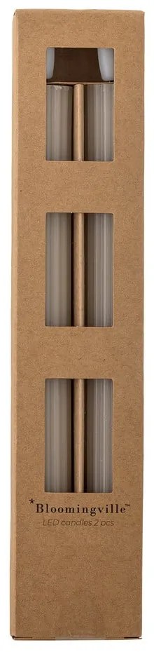 Świeczki LED zestaw 2 szt. (wysokość 24,5 cm) Ponza – Bloomingville