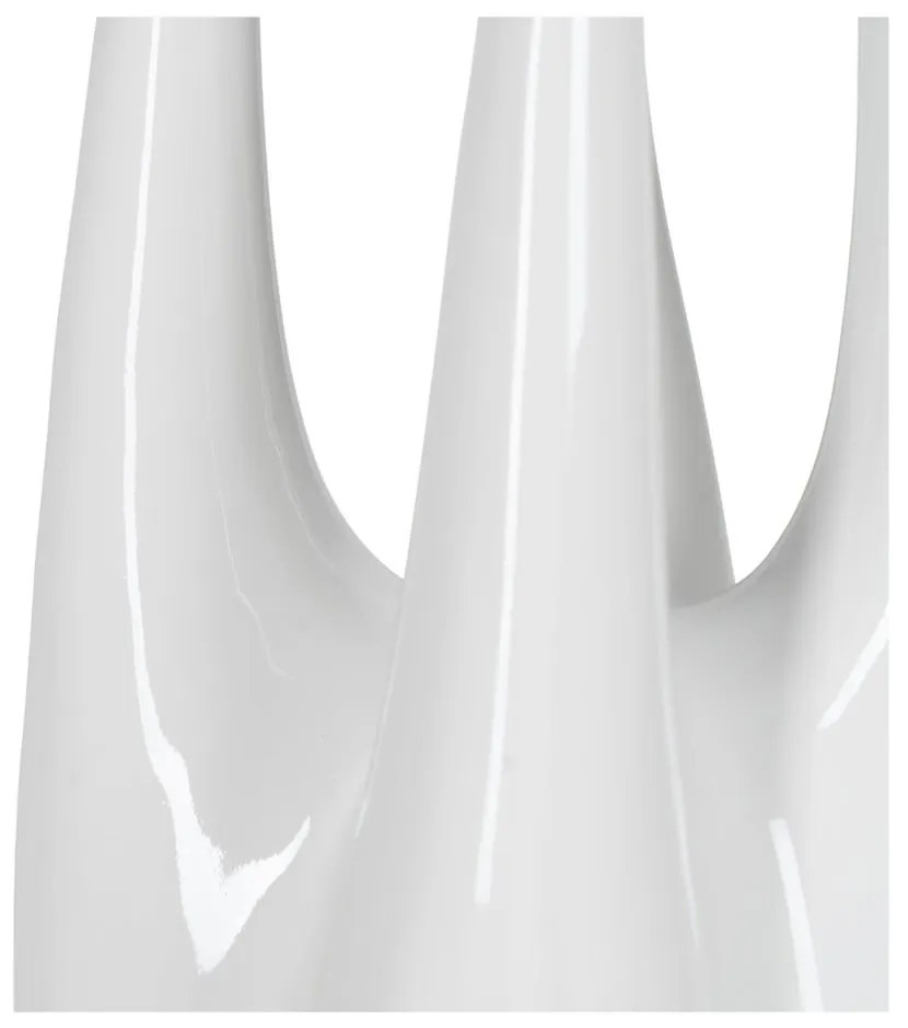 Biały ceramiczny wysoki wazon (wysokość 56 cm) Blanca – Ixia