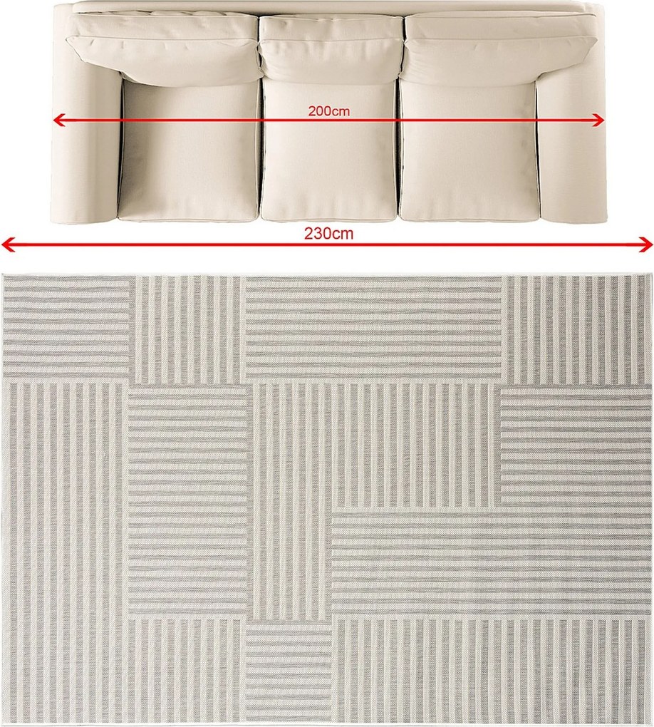 Dywan Mellow Gray I 160x230 cm