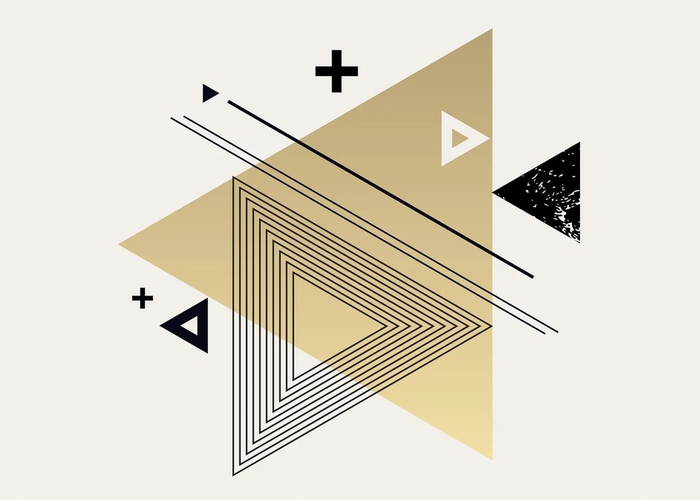 Obraz - Kształty geometryczne N⁰4 (70x50 cm)