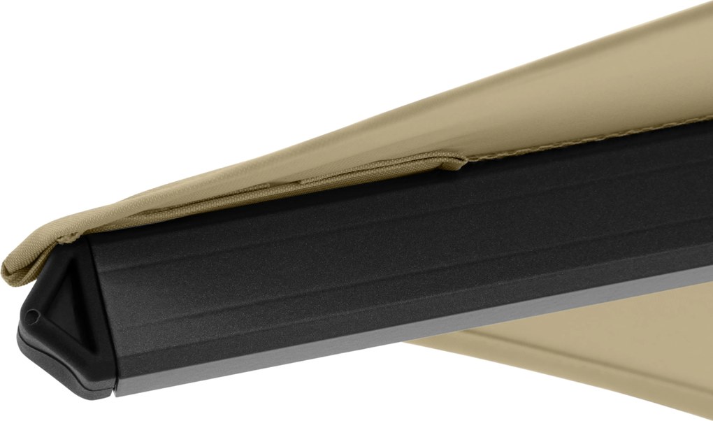 Doppler LIFE 300 x 400 cm – Parasol ogrodowy odchylany z boczną podporą