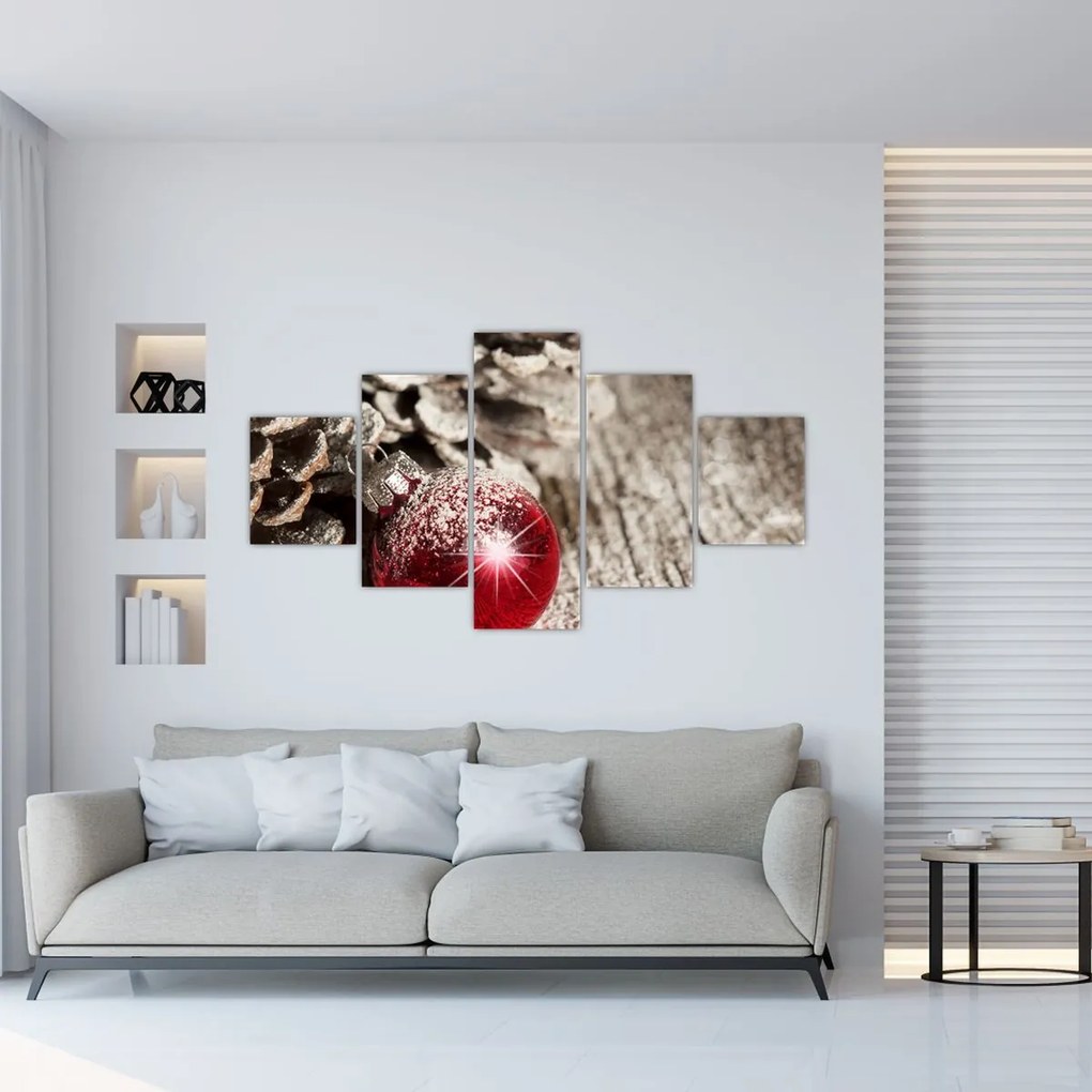 Obraz - Dekoracje świąteczne (125x70 cm)