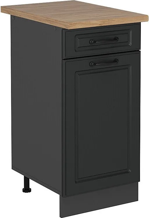 Szafka dolna do kuchni antracytowy domek wiejski 40x60x81.6 r-line