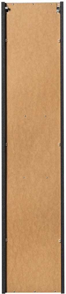 Czarny nowoczesny słupek łazienkowy A1-R50