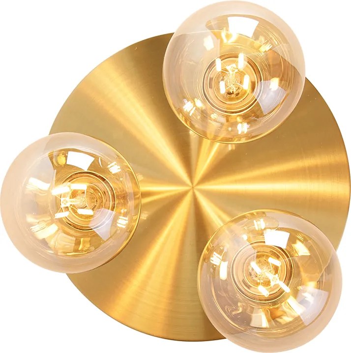 Inteligentny plafon złoty okrągły w tym 3 Wi-Fi G95 - Facil