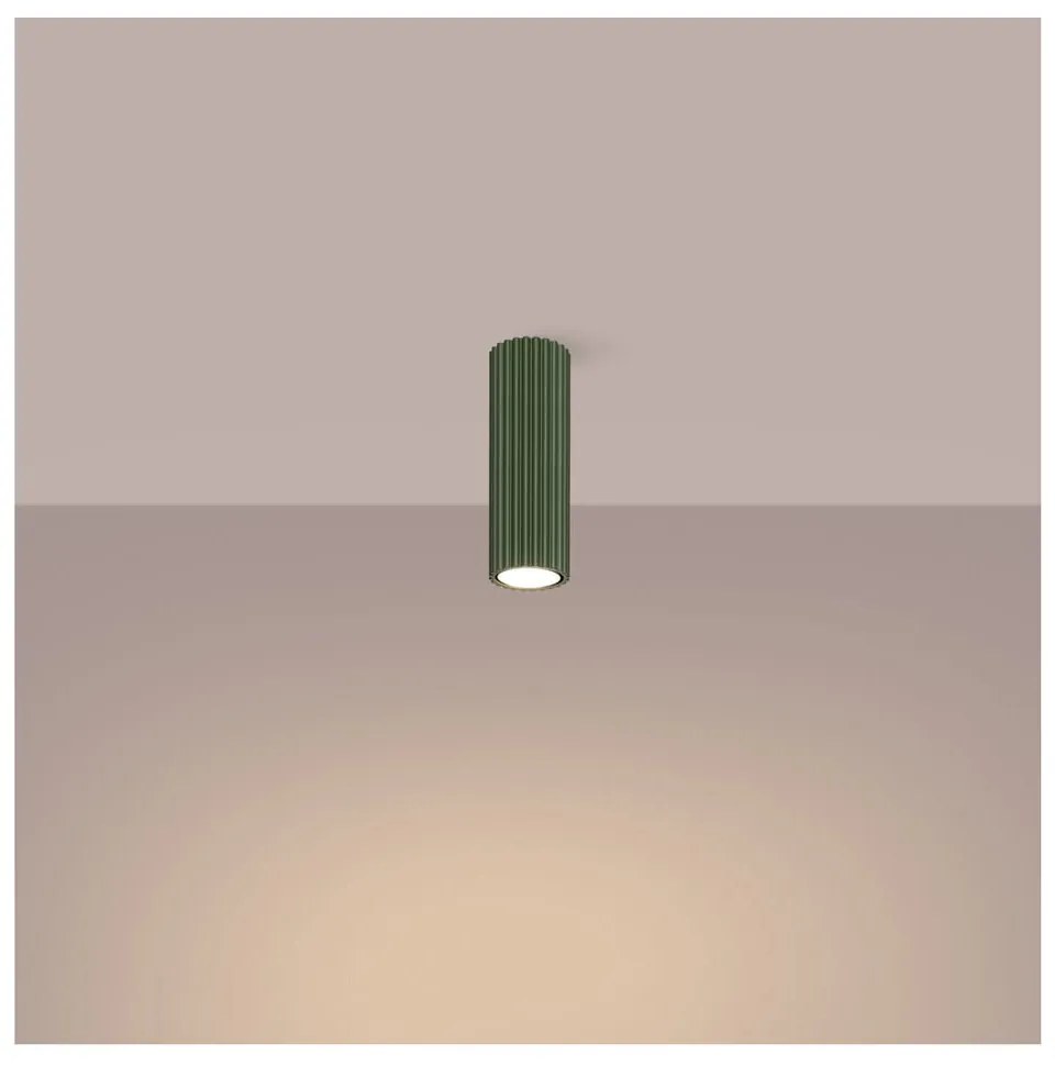 Zielona lampa punktowa Gleam – Sollux