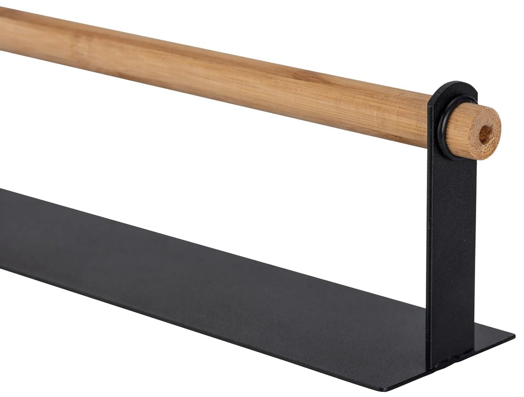 Uchwyt magnetyczny na rolki kuchenne MAGNA, bambus, 30 cm, WENKO