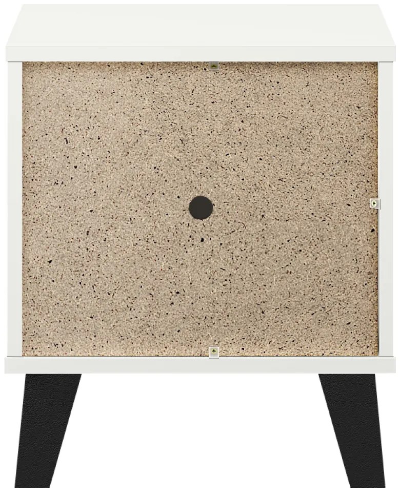 Szafka nocna BOGAN 1S, biały