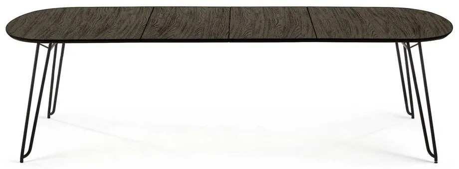 Rozkładany stół z blatem w dekorze jesionu 90x140 cm Norfort – Kave Home