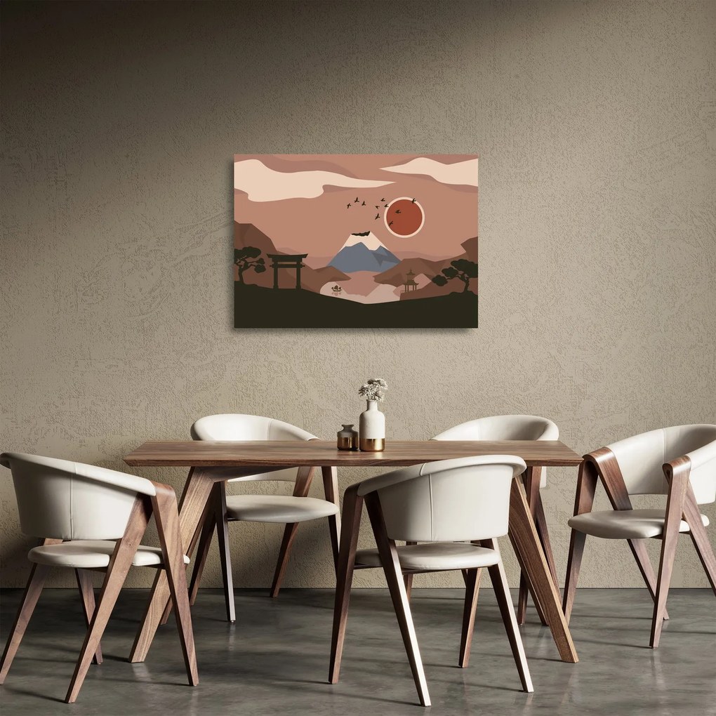 Obraz na szkle - Japonia N⁰1 (70x50 cm)