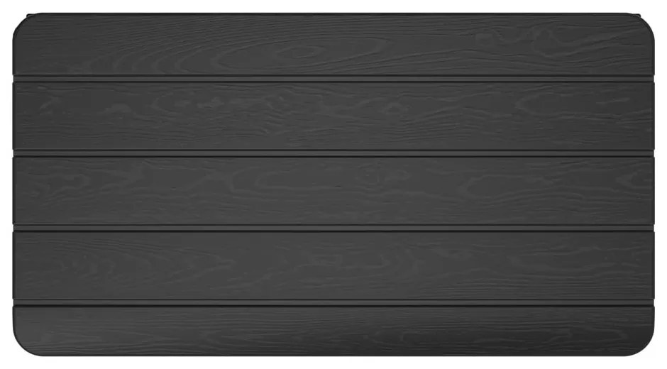 Ciemnoszara skrzynia ogrodowa Dolomiti – Toomax