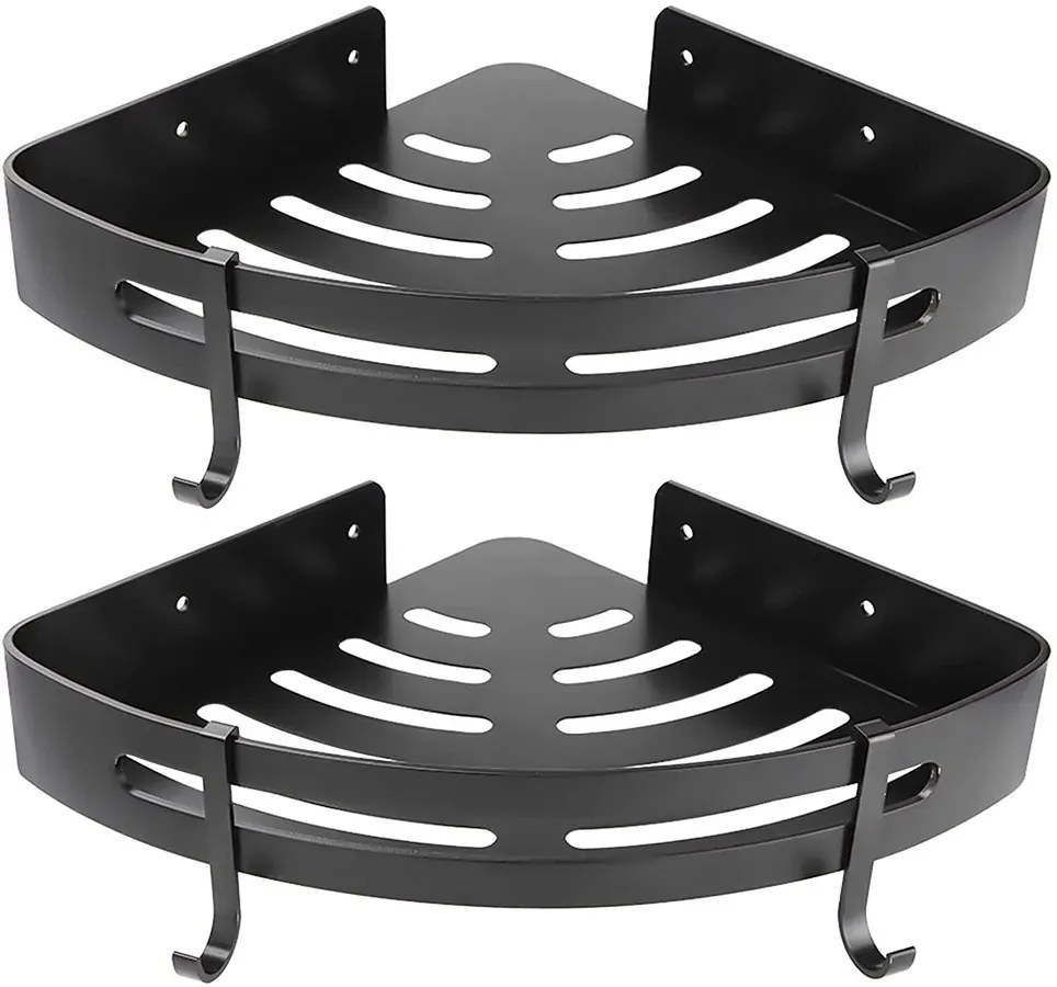 Zestaw narożnych półek pod prysznic 2 sztuki L0-A21