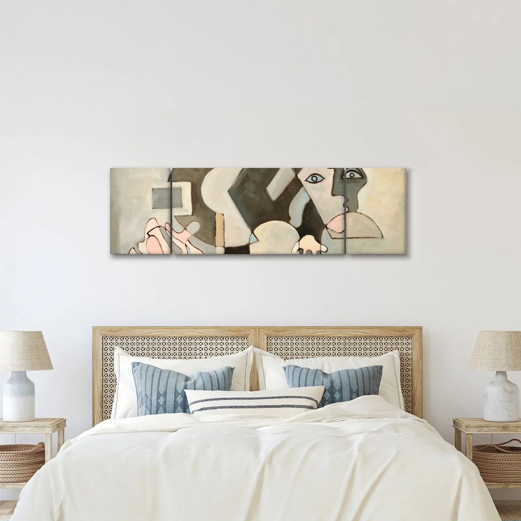 Obraz - Kubizm (170x50 cm)