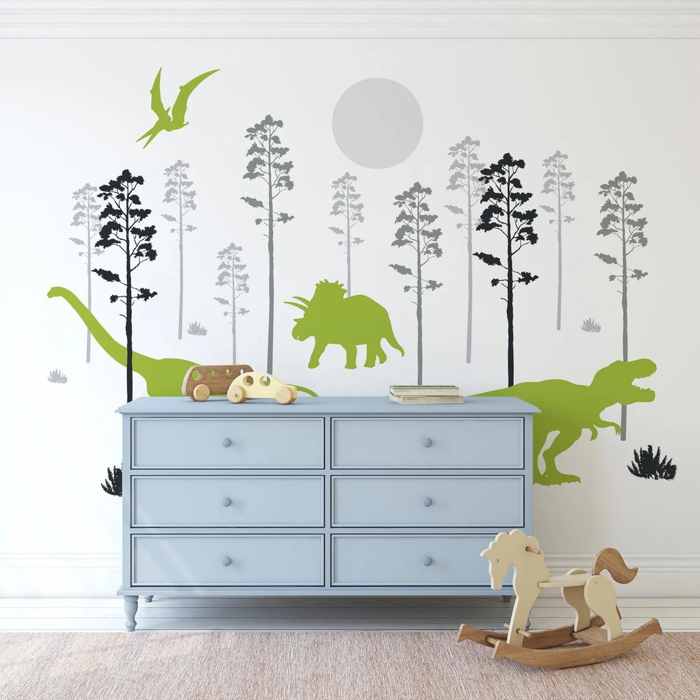 Fototapeta - Dinozaury (196x136 cm)