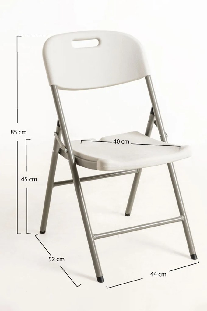 Zestaw 6 Krzese Resin