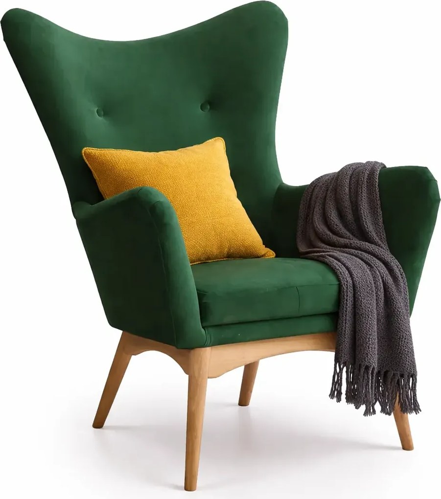 Skandynawski fotel tapicerowany H6-B30