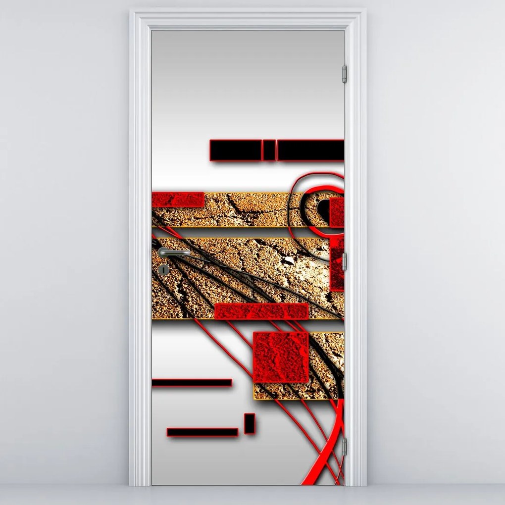 Fototapeta na drzwi - Abstrakcja (95x205cm)