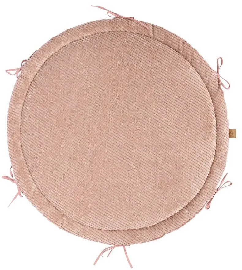 Różowy kokon dla niemowląt 100x100 cm – Meowbaby