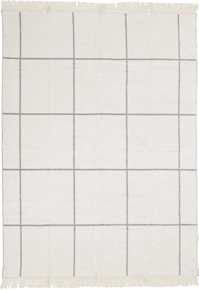 Koc Cosy Home 150x200 Grey&Ecru Check