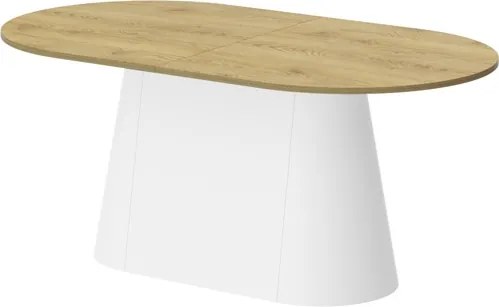 Rozkładany owalny stół Capitolo Hubertus dąb / połysk