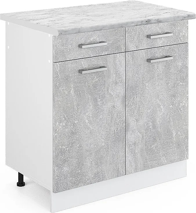 Szafka dolna do kuchni beton 80x60x81.6 r-line