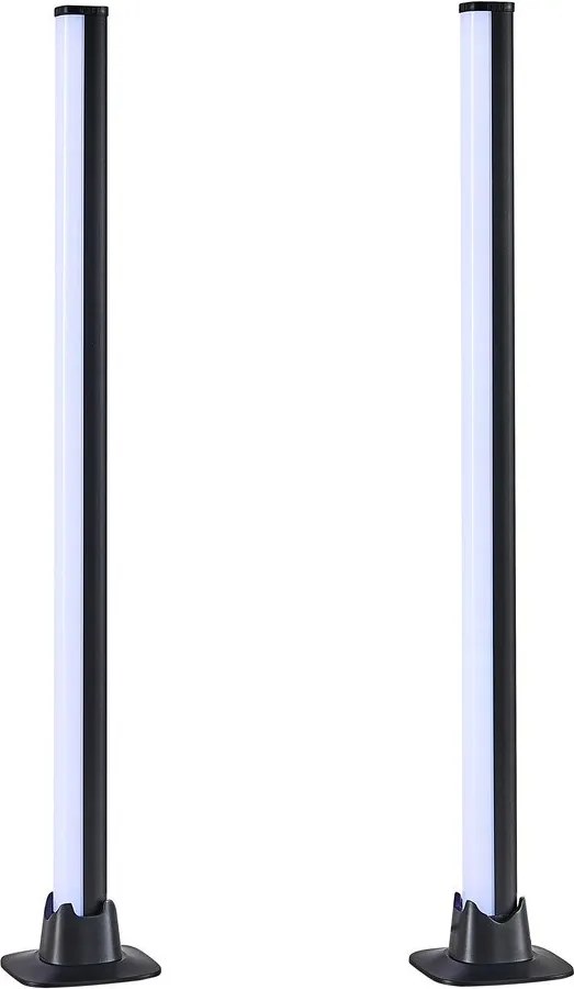 Czarna metalowa lampa stołowa LED (wysokość 55 cm) Boy – Reality