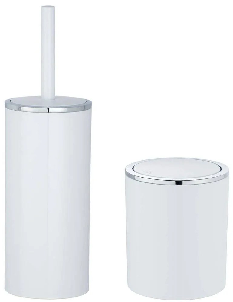 Zestaw: Szczotka do WC + Kosz kosmetyczny INCA, 2 L, WENKO