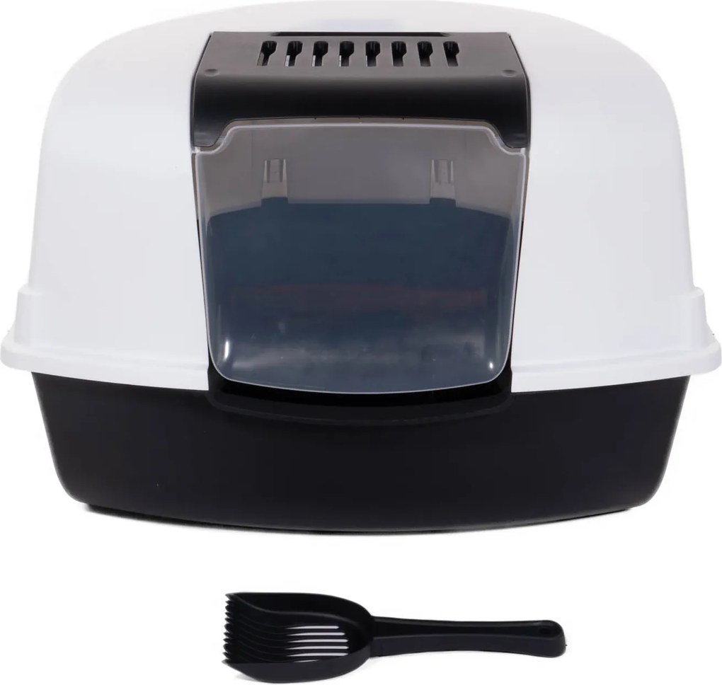 Kuweta dla kota narożna, 58 x 47 x 38 cm