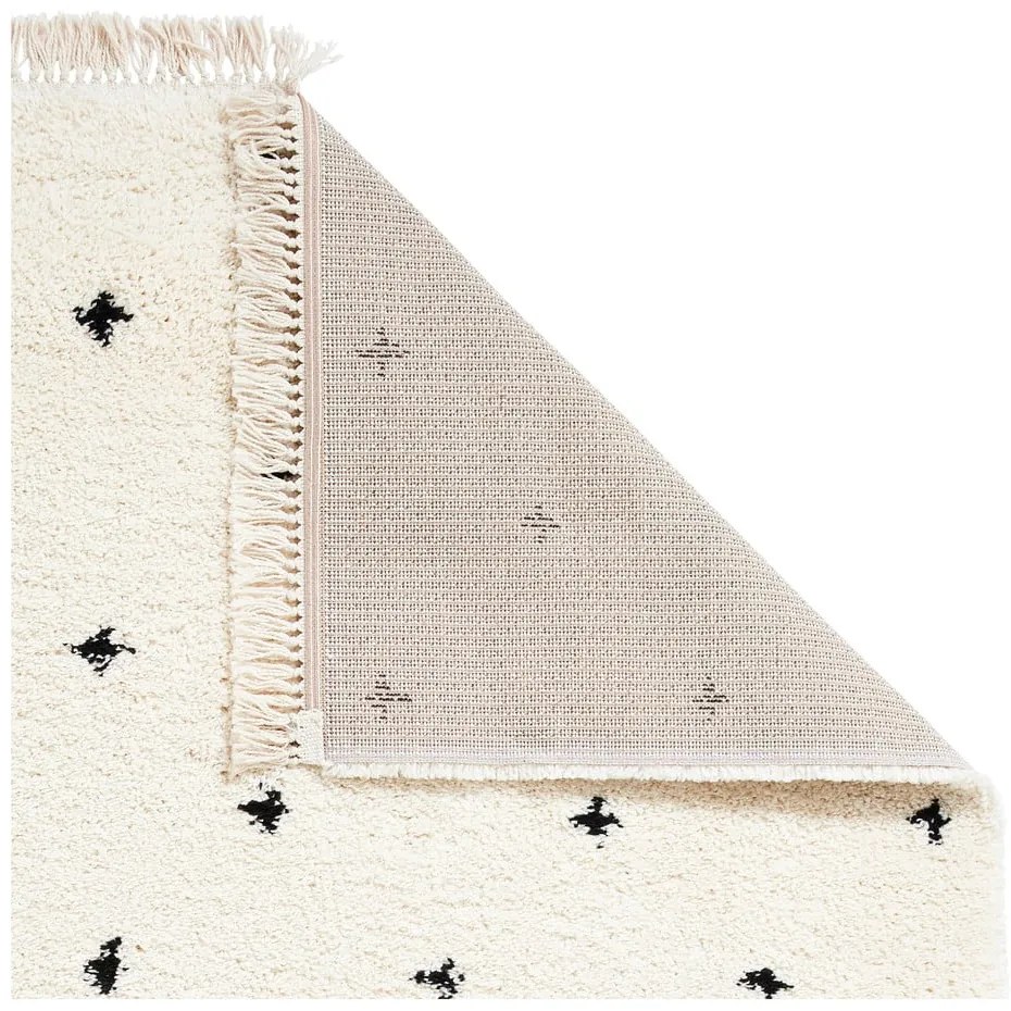 Biało-czarny dywan Think Rugs Boho Dots, 120x170 cm
